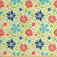 thumbnail image 1 of Botanical Fabric by the Yard, Spring Flourish Meadow Blooms Rural Beauty Petals Growth Mother's Day Style Motif, Decorative Upholstery Fabric for Chairs & Home Accents, Multicolor by Ambesonne, 1 of 4