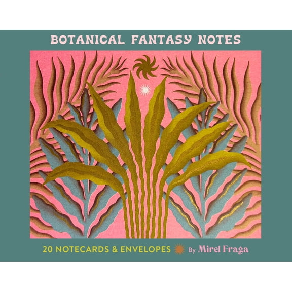 Botanical Fantasy Notes : 20 Notecards and Envelopes (Cards)