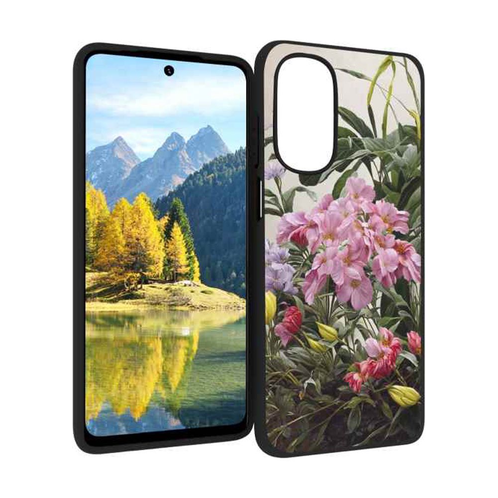 BotanicalFlowersPaintingHardsFineArt phone case for Motorola Moto