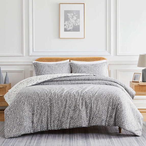 Botanical Forest Reversible Duvet Cover Set