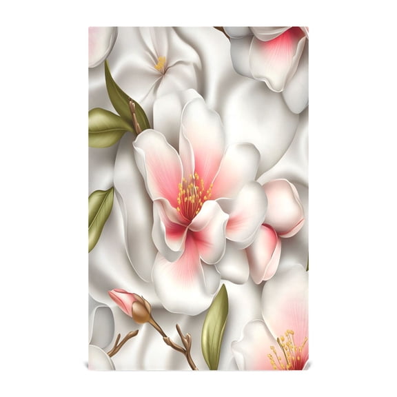 Botanical Garden Design Kitchen Towels Dishcloth Decorative Waffle Towels Multi Use Tea Towel Dish Cloths 28x18in