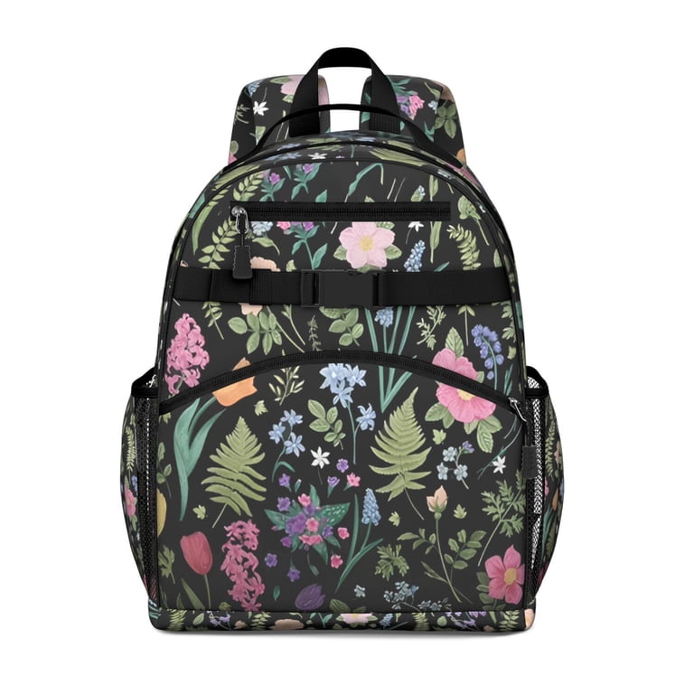Botanical Garden Print Toddler Backpack Spacious Durable  display picture 3