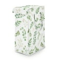 thumbnail image 1 of Botanical Green Foldable Laundry Hamper with Handles Boy or Girl Gender Neutral Unisex by Sweet Jojo Designs, 1 of 6