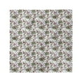 thumbnail image 1 of Botanical Head Scarf, Monstera Leaf and Flowers, Head Wrap, 3 Sizes, by Ambesonne, 1 of 2