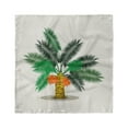 thumbnail image 1 of Botanical Head Scarf, Tropical Oasis Leaves, Head Wrap, 3 Sizes, by Ambesonne, 1 of 2