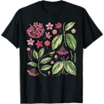 thumbnail image 1 of Botanical Hoya Carnosa Flower Anatomy T-Shirt for Plant Lovers and Nature Enthusiasts, 1 of 5