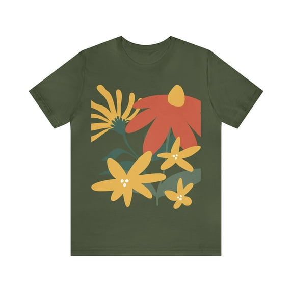 Botanical Lover Floral Boho Style Women's Shirt