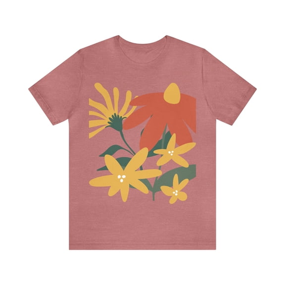 Botanical Lover Floral Boho Style Women's Shirt