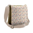 thumbnail image 1 of Botanical Messenger Bag, Ornate Fresh Nature, Unisex Cross-body, by Ambesonne, 1 of 2