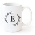 thumbnail image 1 of Botanical Monogram Personalized Coffee Mug, 1 of 4