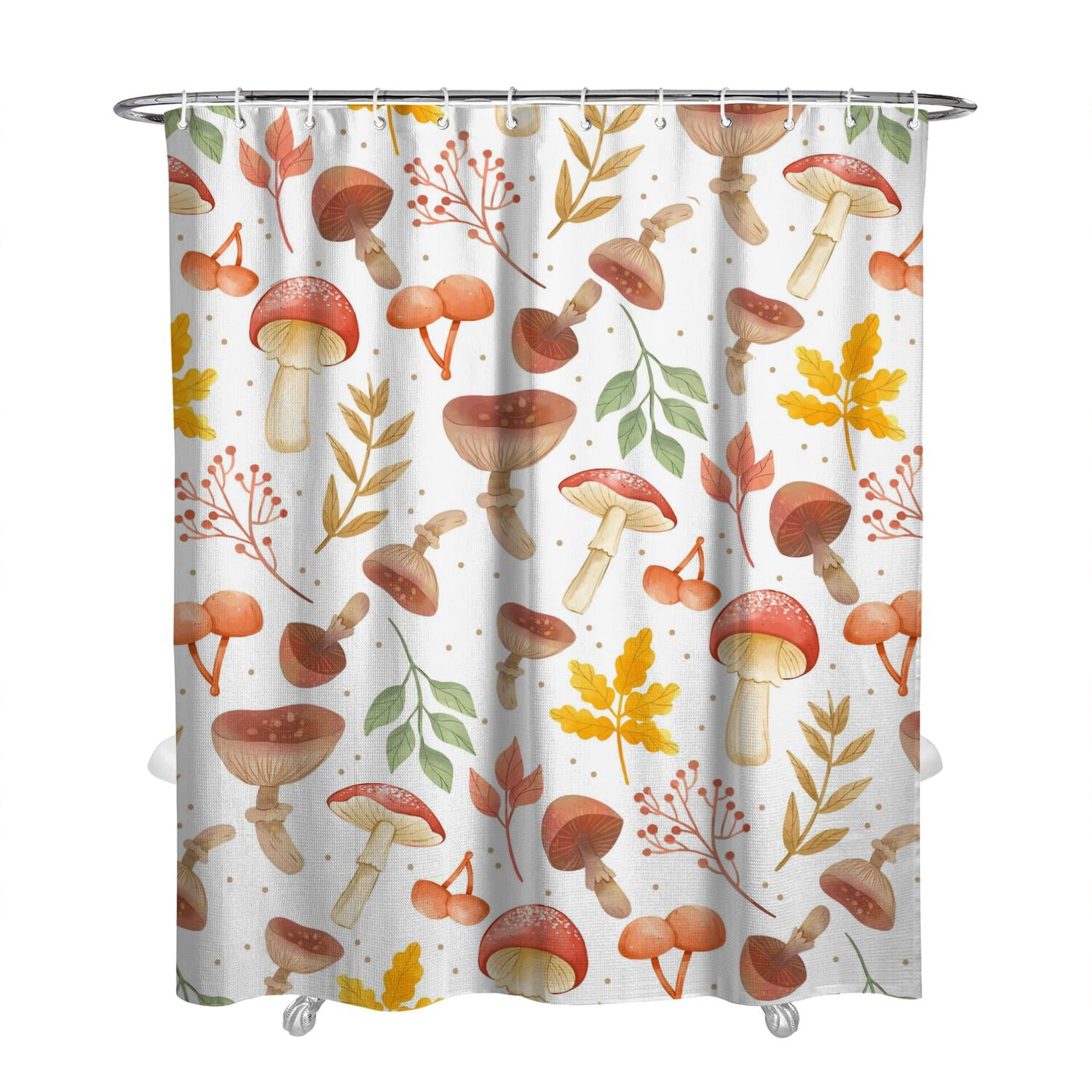 Woodland Fungi Shower Curtain NCU0DDK2394