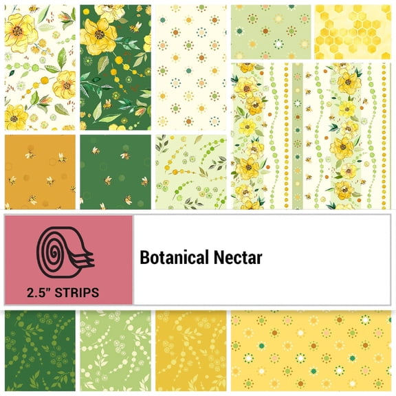 Botanical Nectar 2.5" Strips 40 pcs