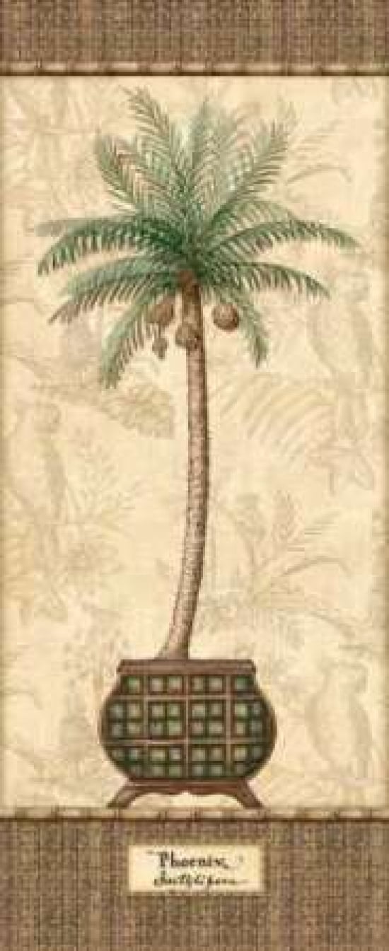 Botanical Palm II Canvas Art - Charlene Audrey (24 x 48)