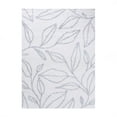 thumbnail image 1 of Botanical Plush Shag Indoor Transitional Area Rug, Grey/Cream, 8' x 10', 1 of 9