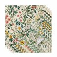 thumbnail image 1 of Botanical Print Cloth Napkins, Vintage Plants Herbs Fruit Flower Washable and Reusable Dinner Napkins Set of 4, Table Napkin for Kitchen Party Birthday Wedding Hotel Housewarming 20"x20", 1 of 9
