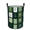 thumbnail image 1 of Botanical Print Extra Large Foldable Laundry Basket  Stylish  Easy to Use for Bedroom Bathroom  Laundry Room  Oxford Fabric Storage Bin, 1 of 9