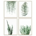 thumbnail image 1 of Botanical Prints Poster Wall Decor for Living Room, Plant Painting 8x10 Poster Canvas Prints Unframed Set of 4 Leaf Wall Art, 1 of 8
