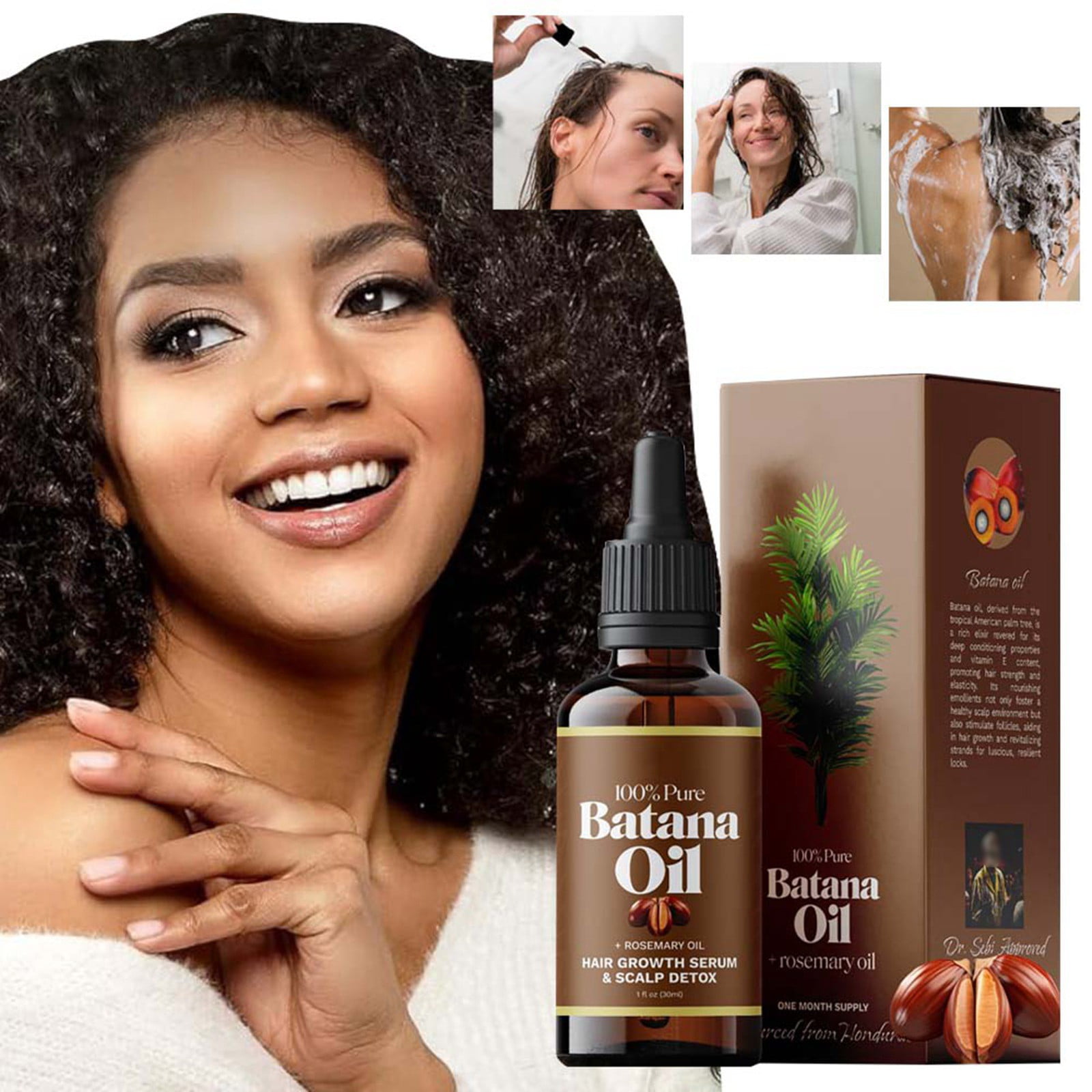 Botanical Scented Hair Oil Promotes And Strength Hair Care Curl Rehab