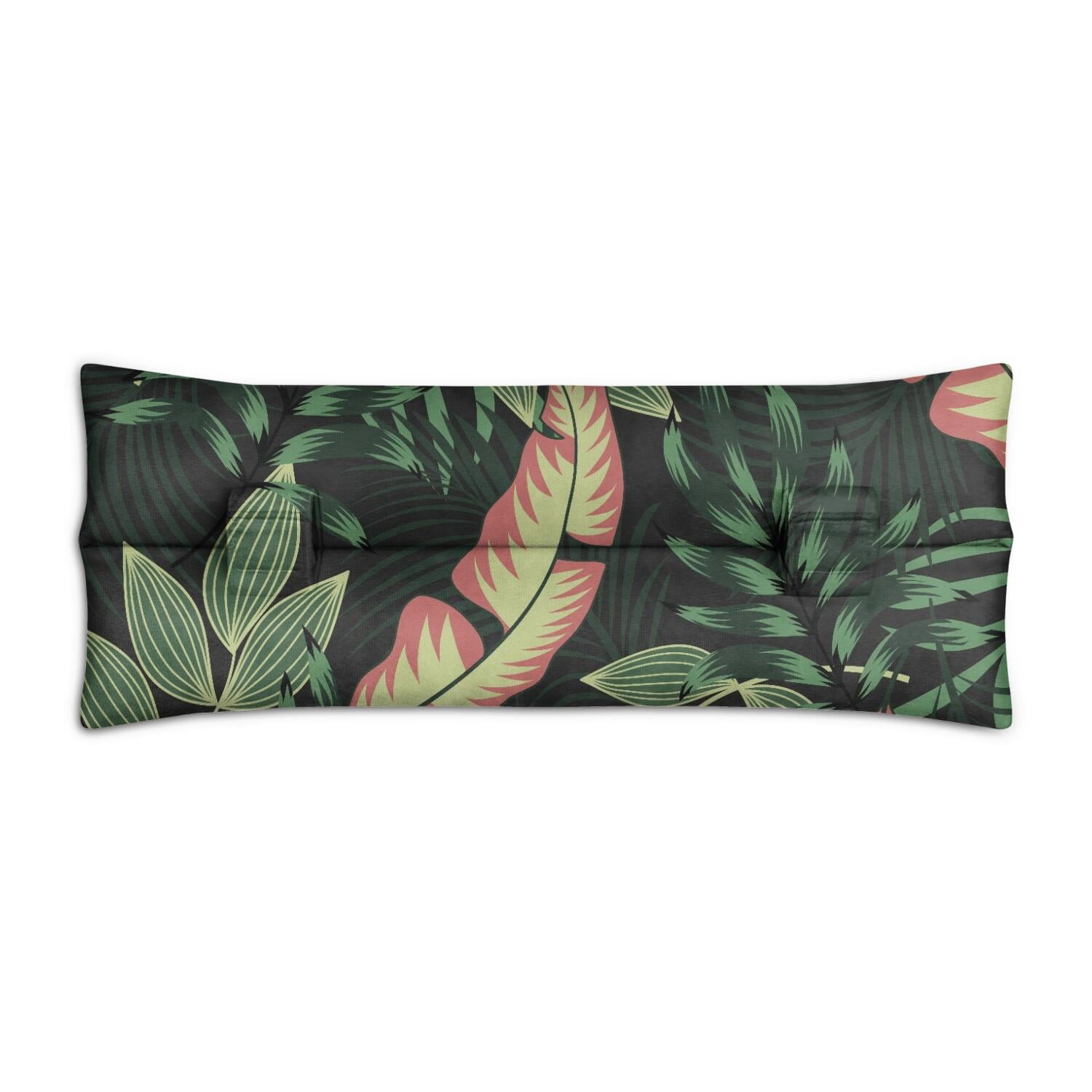 Botanical Seat Belt Pillow for Surgery - Hawaiian Floral Mastectomy Cushion - Pressure Relief Chest Protector After Surgery with Vibrant Colors
