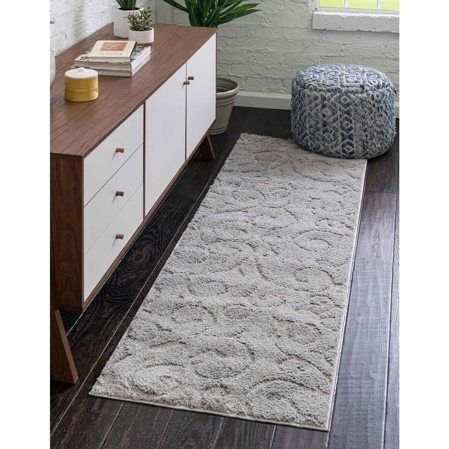 Large Shag Rug Botanical Shag Collection Rug Shag Rug Perfect for Living Rooms, Large ...