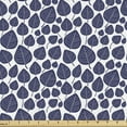 thumbnail image 1 of Botanical Sofa Upholstery Fabric by the Yard, Monotone Forest Leaves Pattern Autumn Season Nature Plants Foliage Herbs, Decorative Fabric for DIY and Home Accents, Dark Lavender White by Ambesonne, 1 of 5