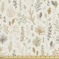 thumbnail image 1 of Ambesonne Botanical Fabric by the Yard Upholstery, Autumn Leaves and Plants, 5 Yards, Multicolor, 1 of 5