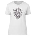 thumbnail image 1 of Botanical Spring Flowers Bunch T-Shirt Women -Image by Shutterstock, Female XX-Large, 1 of 4