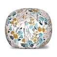 thumbnail image 1 of Botanical Storage Toy Bag Chair, Creative Hand Drawn Flourishing Nature, Stuffed Animal Organizer Washable Bag, Large Size, Pale Pink Multicolor, by Ambesonne, 1 of 3
