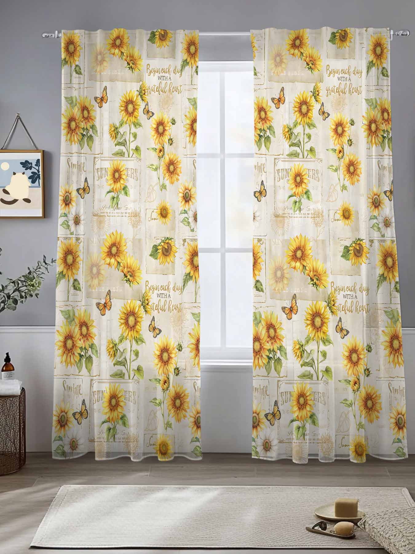 Living Room Summer Curtains