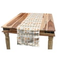 thumbnail image 1 of Botanical Table Runner, Composition of Organic Oranges Trees Juicy Citrus Fruit, Dining Room Kitchen Rectangular Runner, 3 Sizes, by Ambesonne, 1 of 2
