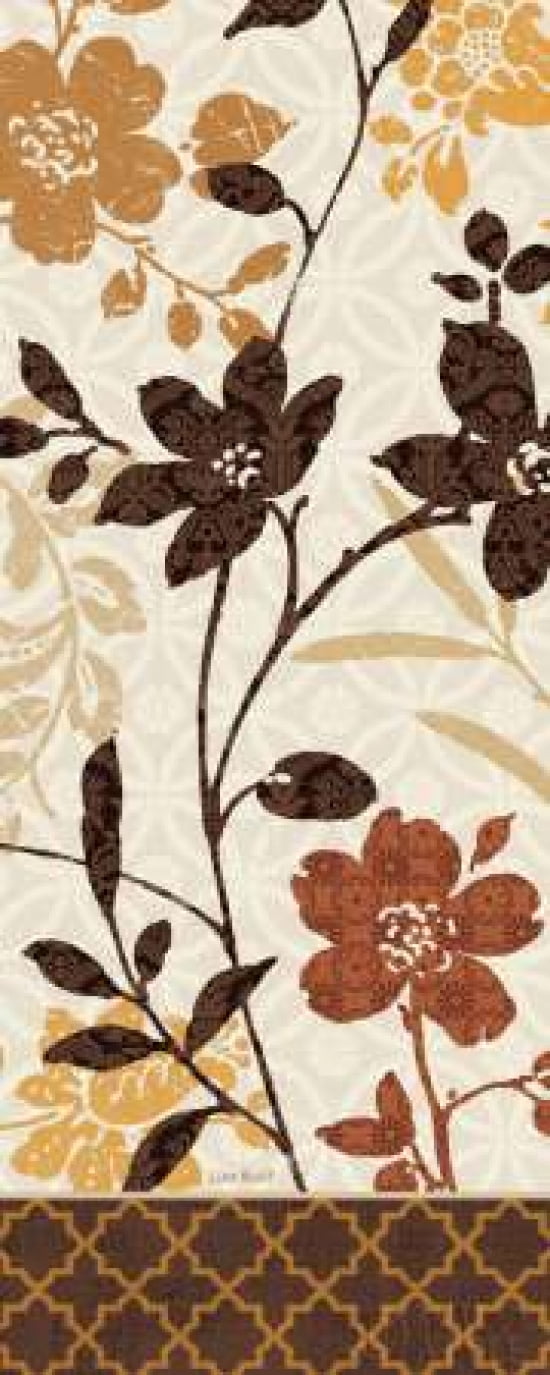 Botanical Touch Panel I Canvas Art - Lisa Audit (10 x 20)