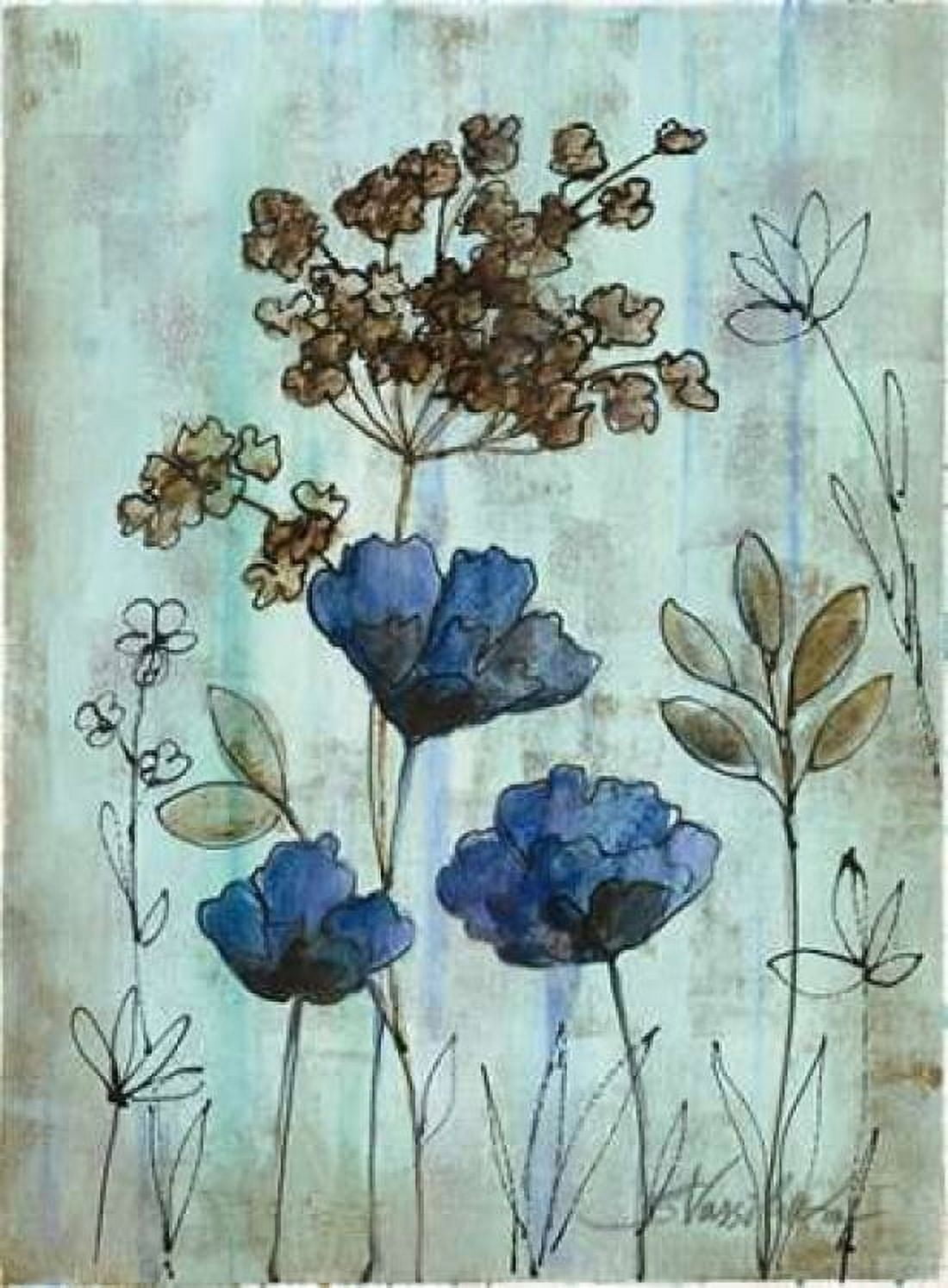 Botanical Trio II Canvas Art - Silvia Vassileva (18 x 24)