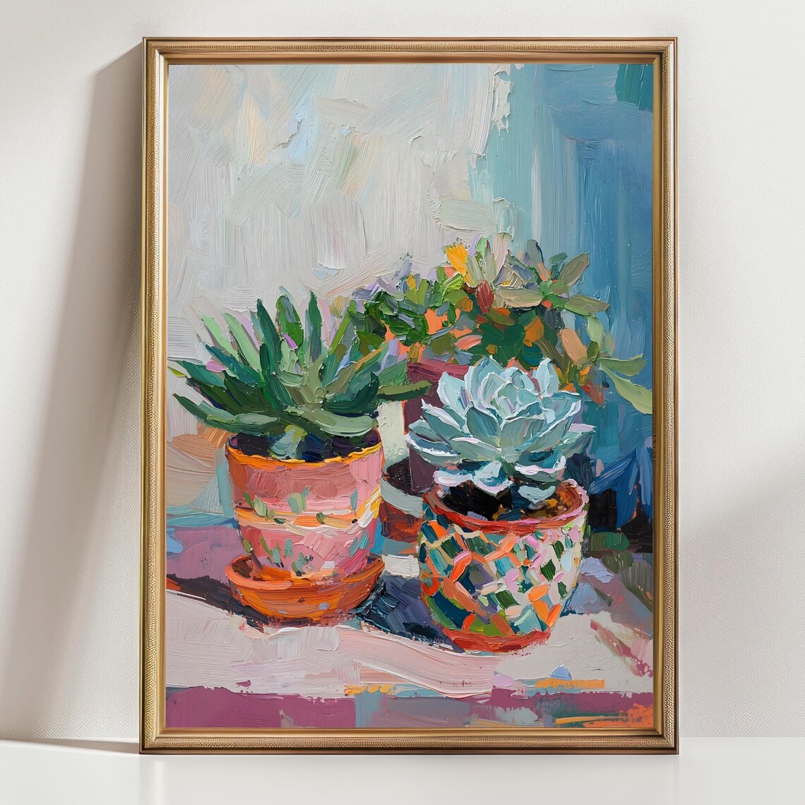 Botanical Wall Art Prints, Cozy Home Decor, Succulent Plant Posters ...