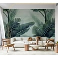 thumbnail image 1 of Botanical Wallpaper Wall Mural - Magic Big Plants, 1 of 5
