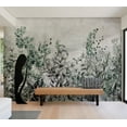 thumbnail image 1 of Botanical Wallpaper Wall Mural - Mystery of Herbs, 1 of 5