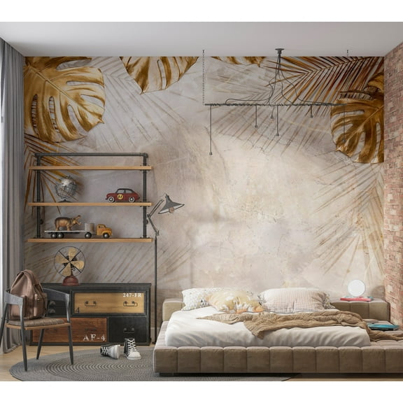 Botanical Wallpaper Wall Mural - Precious Nature
