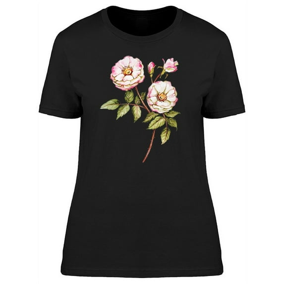 Botanical Wild Flowers T-Shirt Women -Image by Shutterstock, Female XX-Large