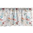 thumbnail image 1 of Botanical Window Valance, Style Pattern with Floral Natural Forest Elements Retro, Curtain Valance for Kitchen Bedroom with Rod Pocket, 54" X 12", Multicolor, by Ambesonne, 1 of 3