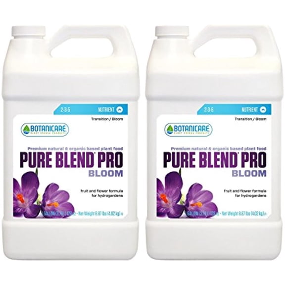 Botanicare 1 Gal Pure Blend Pro Bloom Organic Plant Food, 2-Pack --P#EWT43 65234R3FA623114