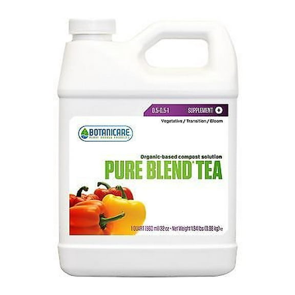 Botanicare 732632 Pure Blend Tea Plant Booster, 1-Quart