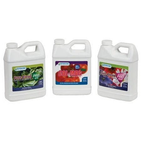 Botanicare BCPBPTRQKT Botanicare Nutrient Tri Pack Grow Kit