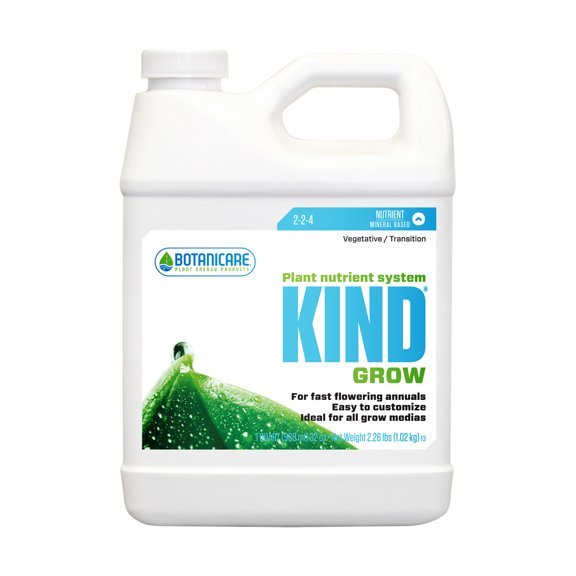 Botanicare Plant Nutrient System Kind Grow 2-2-4  32oz