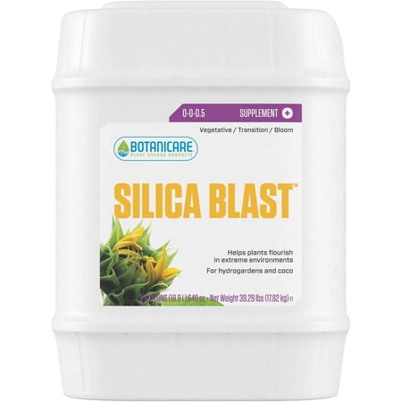 Botanicare Silica Blast - Liquid Supplement, For Use in Containers or Hydroponic Gardens, 5 gal.