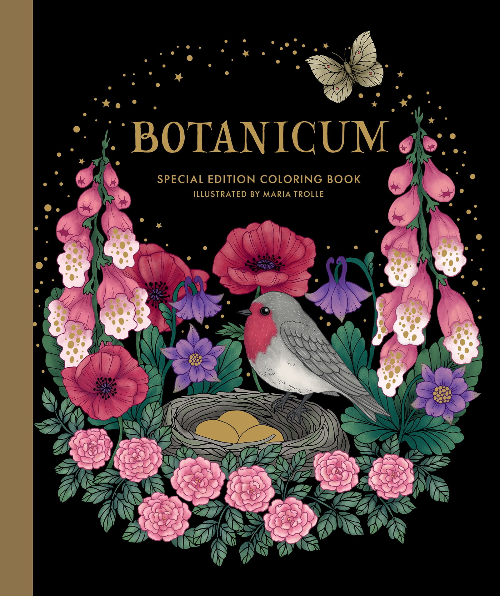 MARIA TROLLE Botanicum Coloring Book : Special Edition (Hardcover)