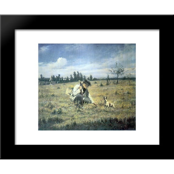 Botanist 20x24 Framed Art Print by Perov, Vasily