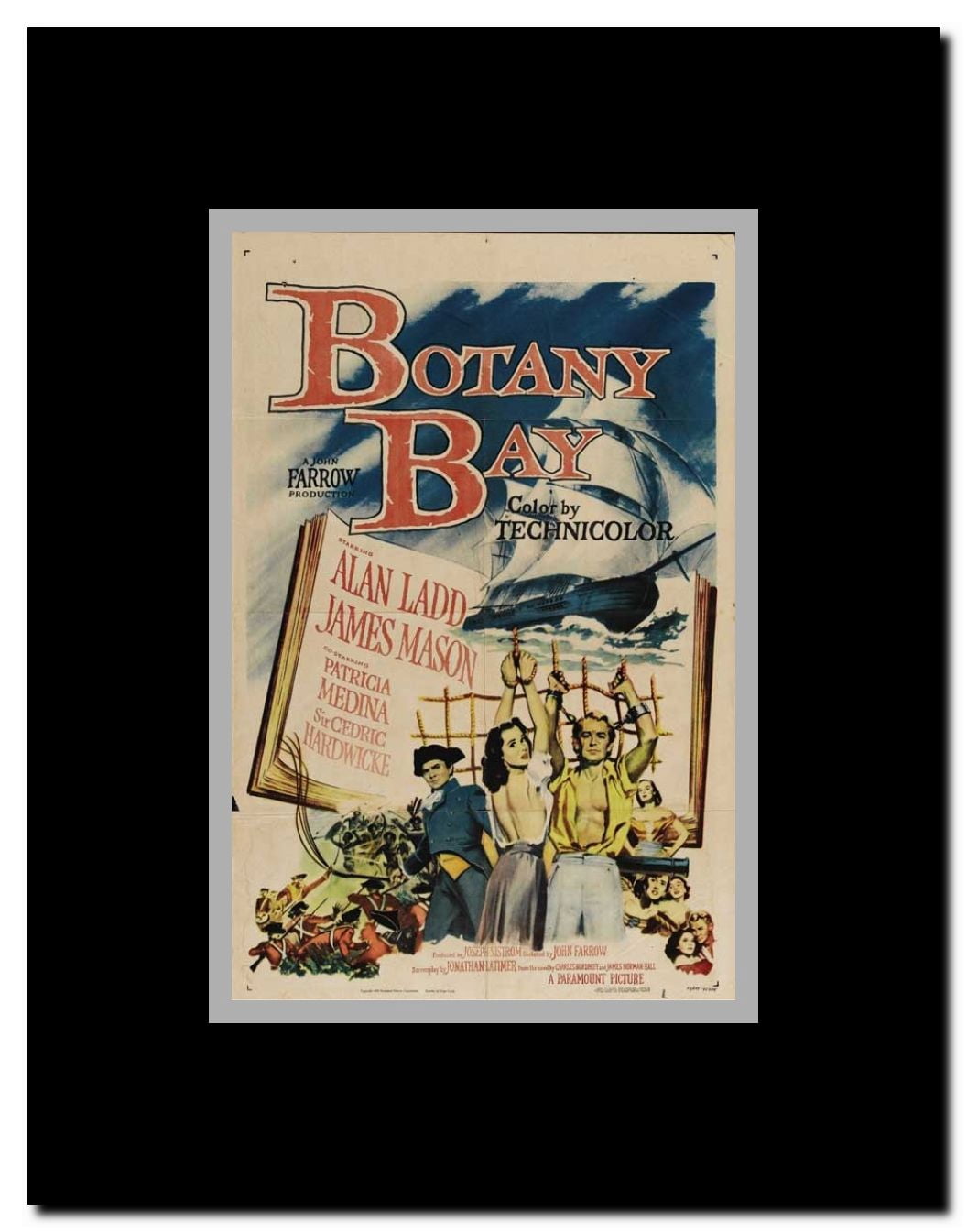 Botany Bay Framed Movie Poster