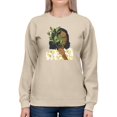 thumbnail image 1 of Botany Portrait I. Sweatshirt Women -Victoria Borges Designs, Female Medium, 1 of 4