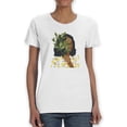 thumbnail image 1 of Botany Portrait I. T-Shirt Women -Victoria Borges Designs, Female 3X-Large, 1 of 4