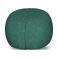 thumbnail image 1 of Botany Storage Toy Bag Chair, Leaves Herbs Ginkgo Maple Birch Branch of Forest Foliage Growth Essence, Stuffed Animal Organizer Washable Bag, Small Size, Dark Teal Laurel Green, by Ambesonne, 1 of 3