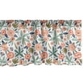 thumbnail image 1 of Ambesonne Botany Valance Pack of 2, Creative Doodle Leafy Flower, 54"X12", Multicolor, 1 of 4